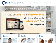 Tablet Screenshot of networkltd.co.uk